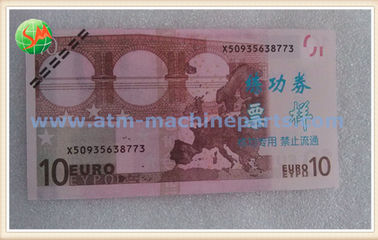 ATM gốc DieboldParts Media-Test của 10 euro Kích thước tương tự với các ghi chú thực