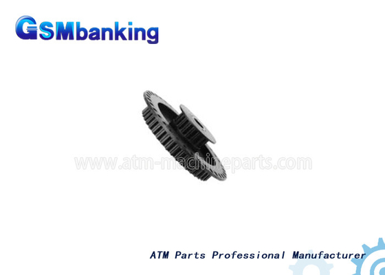 445-0587796 Bộ phận máy ATM NCR Presenter Plastic Gear 42T / 18T Màu đen