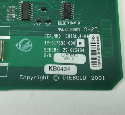 Diebold 49-017656-000E CCA Control Board Card PCB ATM Phần
