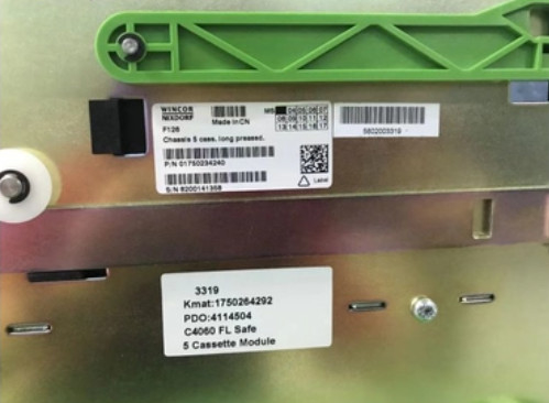 01750234240 1750234240 Máy ATM Wincor Nixdorf Chassis 5 CASSETTES LONG PREASSD Chiếc máy ATM
