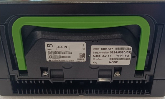 1750301684 01750301684 Chiếc máy ATM DN 200 N906 Diebold Nixdorf AIC ALL IN CASSETTE CONV Chiếc máy ATM
