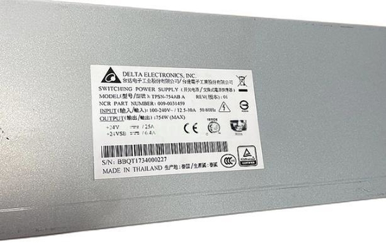 009-0031459 Bộ nguồn chuyển mạch NCR 754W TPSN-754AB A 0090031459 Phụ tùng ATM NCR