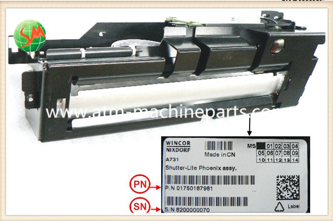 01750187981 Wincor Nixdorf Bộ phận 1750187981 EXIT SHUTTER V.6 Màn trập Lite Assy PC280